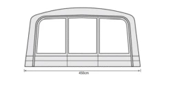 Outdoor Revolution Airedale 7.0se / 9.0se Front Porch Extension -Outdoor Revolution Shop airedale 7se 9se front porch extension floorplan 2