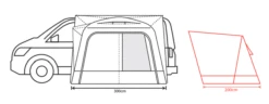 Outdoor Revolution Cayman Air High Awning (255-305cm) -Outdoor Revolution Shop cayman air 3 2