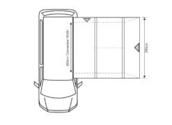 Outdoor Revolution Cayman Cona Air Driveaway Awning Low (2022) -Outdoor Revolution Shop cayman cona air 1