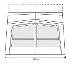 Outdoor Revolution Esprit Pro X 350M Awning (220-290cm) -Outdoor Revolution Shop esprit 350 x fl2