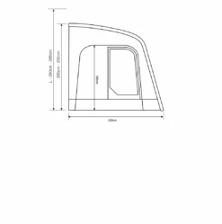 Outdoor Revolution Sportlite Air 320 Caravan Awning -Outdoor Revolution Shop sportlite 320 1 flr2